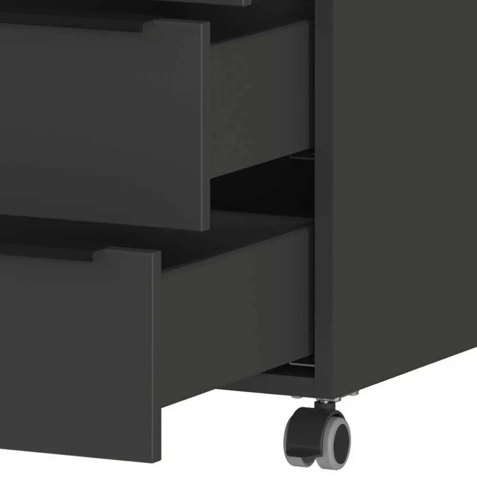 Pharao24 Rollcontainer Abby> Büroschränke|Aktenschränke