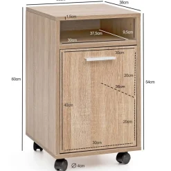 Pharao24 Rollcontainer Brunca><noscript><img width=