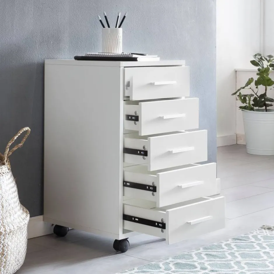 Pharao24 Rollcontainer Giordana> Büroschränke|Aktenschränke