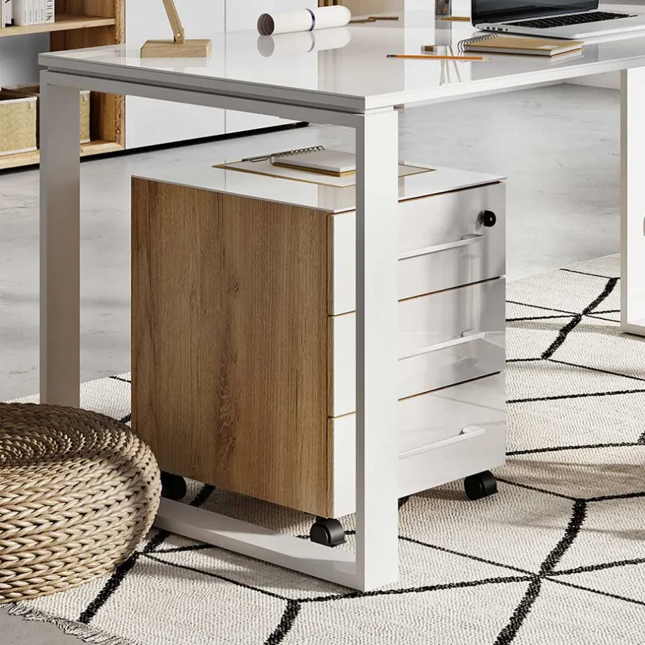 Pharao24 Rollcontainer Lixendra> Büroschränke|Aktenschränke