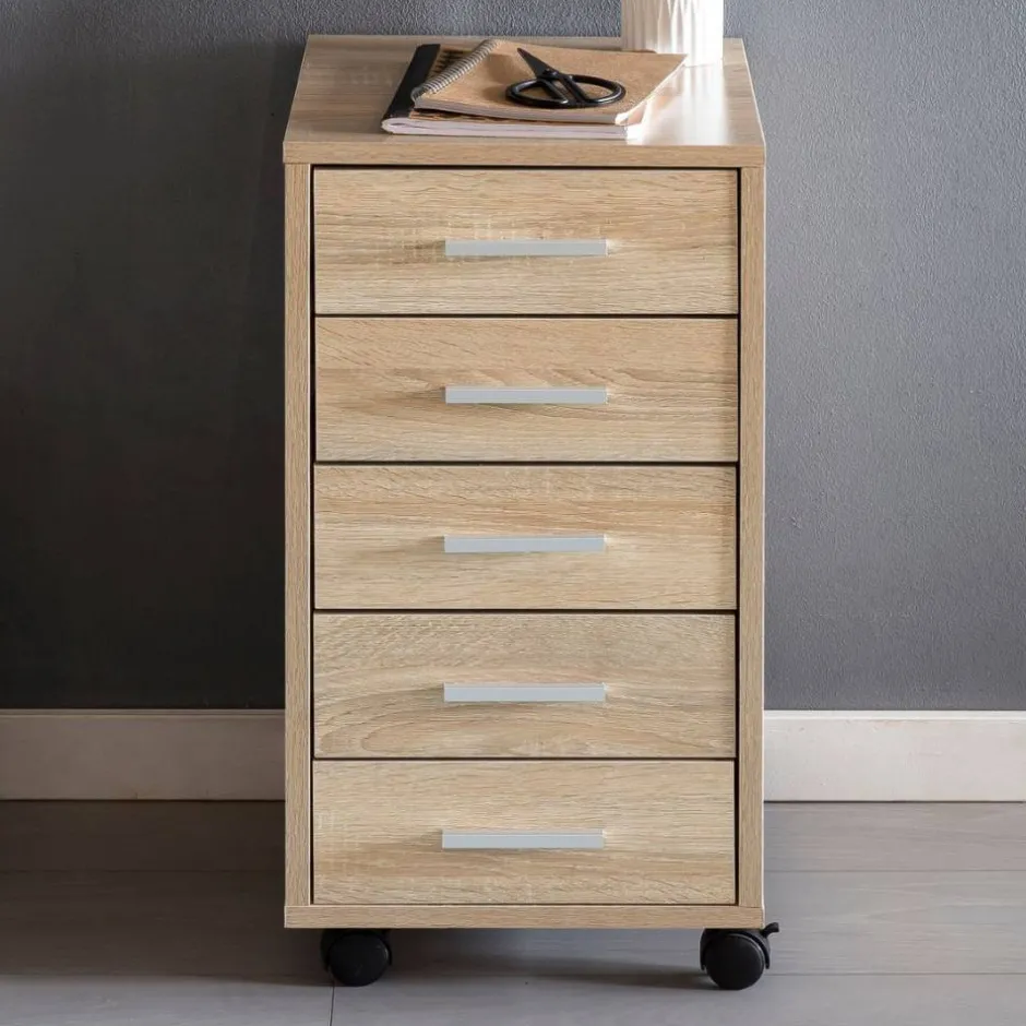 Büroschränke|Aktenschränke*Pharao24 Rollcontainer Wheel