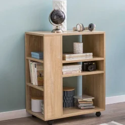 Pharao24 Rollwagen Estateas> Wohnzimmerregale|Standregale