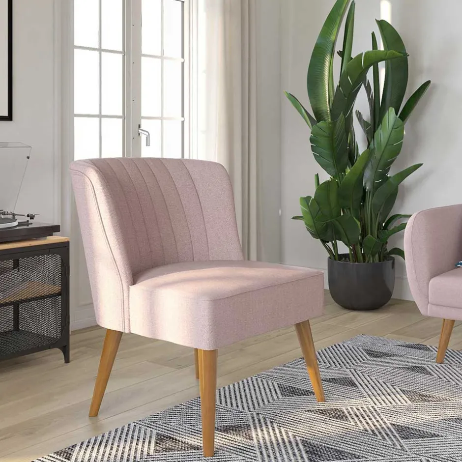Pharao24 Rosa Sessel Etobina> Wohnzimmer Sessel