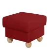 Garderobenhocker*Pharao24 Roter Beistellhocker Claudira