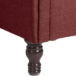 Ohrensessel*Pharao24 Roter Wohnzimmer Sessel Idena