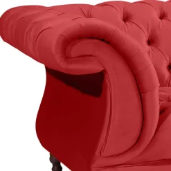 Pharao24 Rotes Zweier Sofa Akper><noscript><img width=