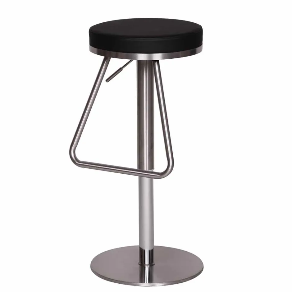 Pharao24 Runder Barhocker Snow> Barhocker