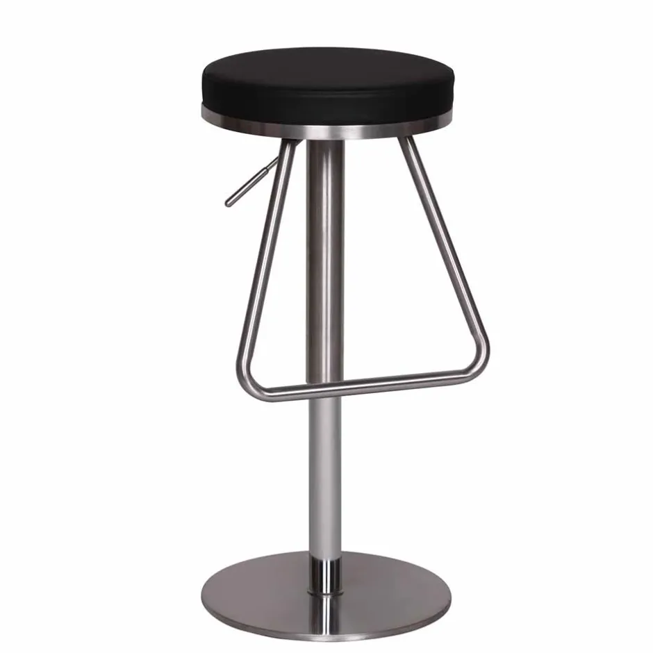 Pharao24 Runder Barhocker Snow> Barhocker