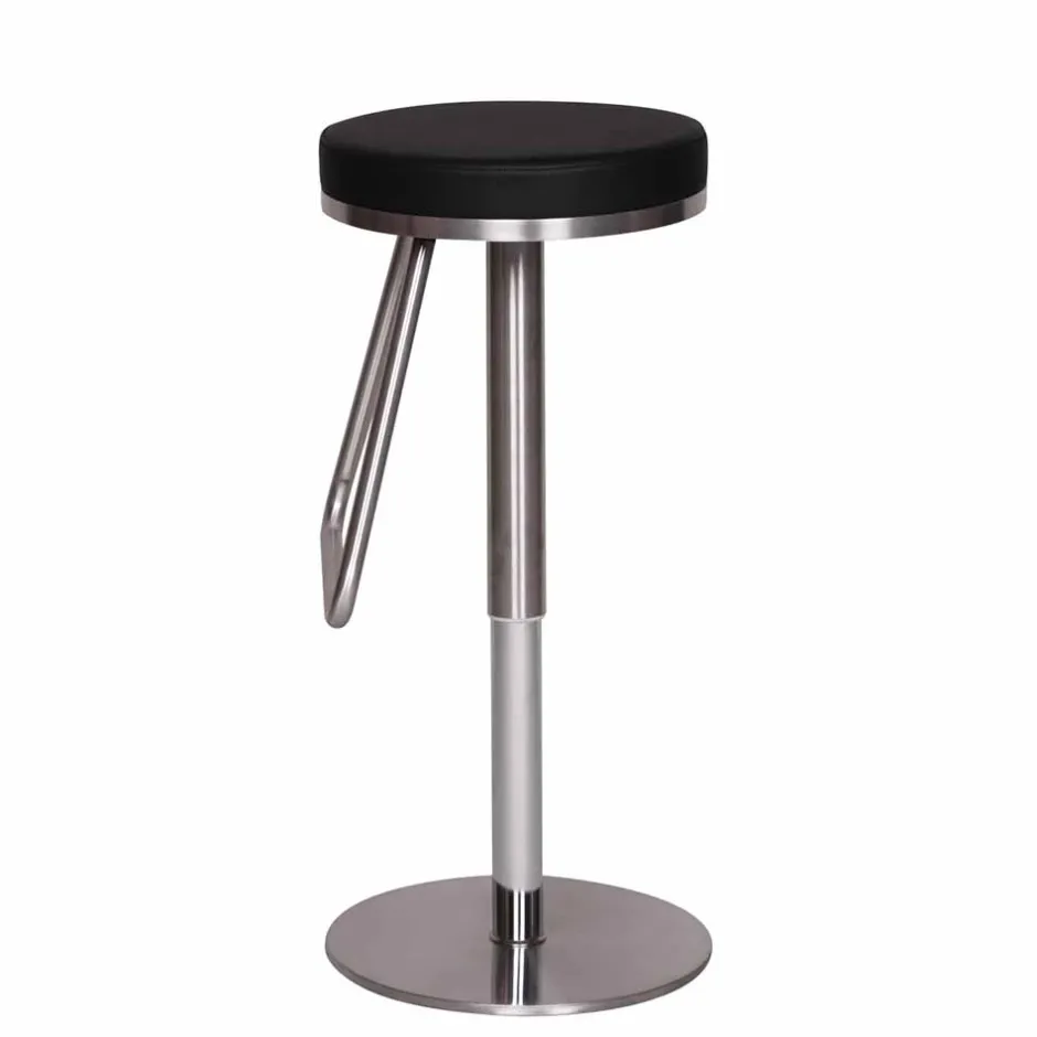 Pharao24 Runder Barhocker Snow> Barhocker