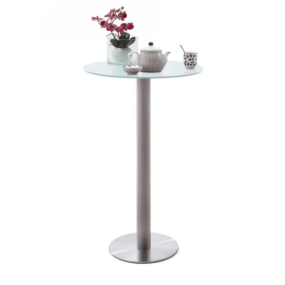 Pharao24 Runder Bartisch Sensivila> Barmöbel|Glastische