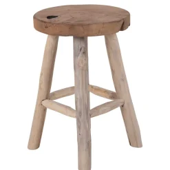 Sitzhocker|Hocker*Pharao24 Runder Beistellhocker Venise