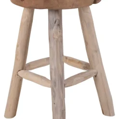 Sitzhocker|Hocker*Pharao24 Runder Beistellhocker Venise