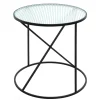 Pharao24 Runder Beistelltisch Sasmina> Glastische
