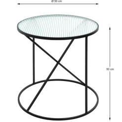 Pharao24 Runder Beistelltisch Sasmina><noscript><img width=