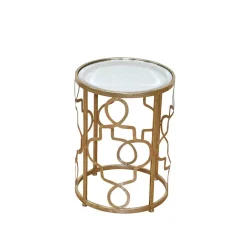 Pharao24 Runder Beistelltisch Tovic> Glastische