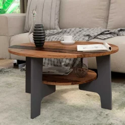 Pharao24 Runder Couchtisch Fansas> Beistelltische|Couchtische