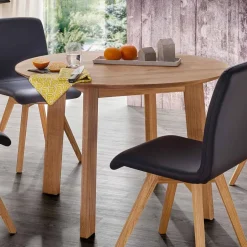 Küchentisch|Massivholztische*Pharao24 Runder Esstisch Eleva