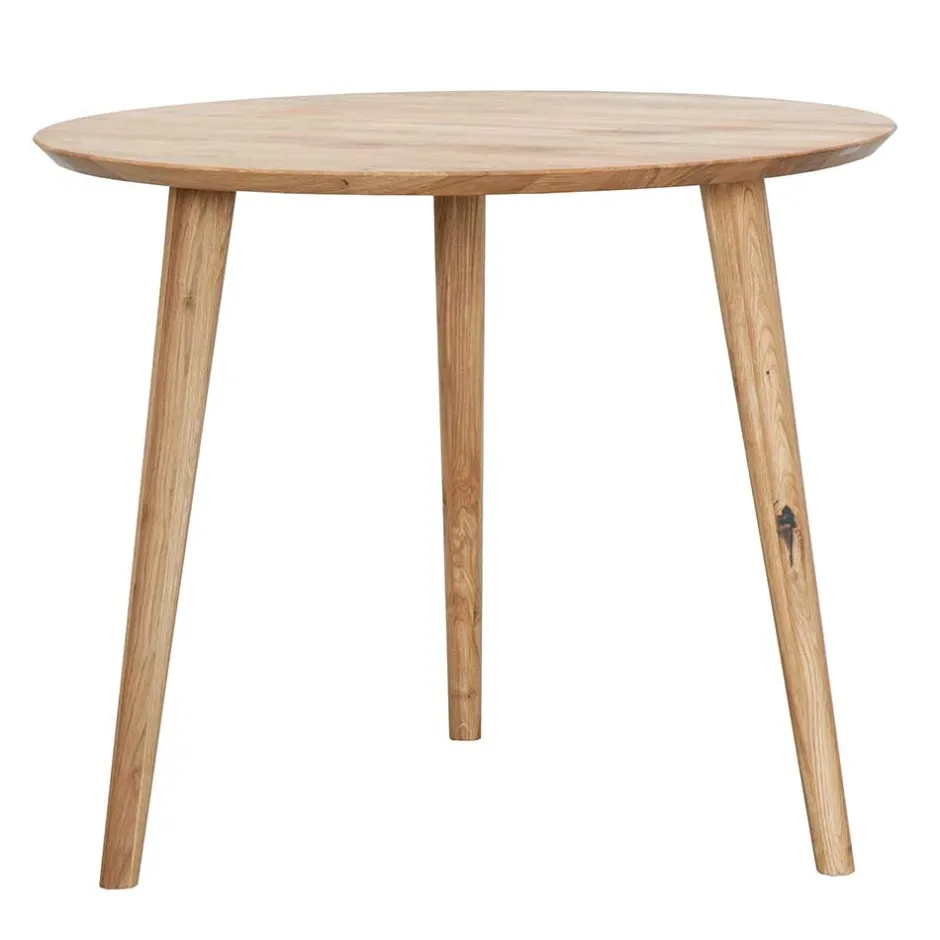 Massivholzmöbel|Küchentisch*Pharao24 Runder Esszimmertisch Francesca