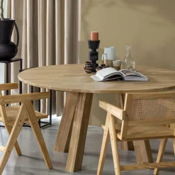 Küchentisch|Esstische*Pharao24 Runder Esszimmertisch Nizina