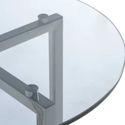 Glastische|Telefontische*Pharao24 Runder Glastisch Badehma