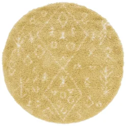 Pharao24 Runder Hochflor Teppich Aktemus> Teppiche