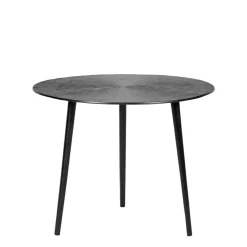 Wohnzimmertisch|Beistelltische*Pharao24 Runder Metalltisch Viesta