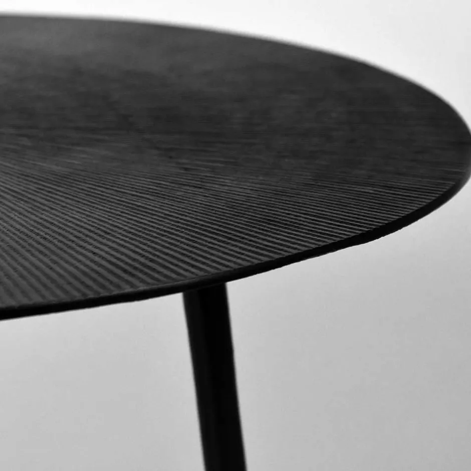 Wohnzimmertisch|Beistelltische*Pharao24 Runder Metalltisch Viesta