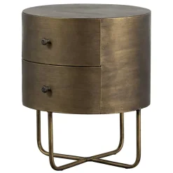 Pharao24 Runder Nachttisch Pencras> Nachtkommoden|Nachttisch