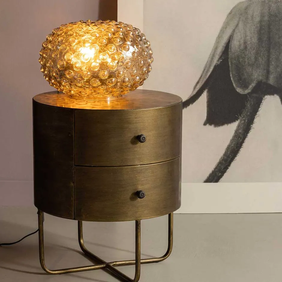 Pharao24 Runder Nachttisch Pencras> Nachtkommoden|Nachttisch