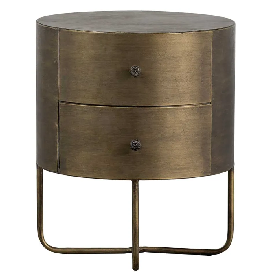 Pharao24 Runder Nachttisch Pencras> Nachtkommoden|Nachttisch