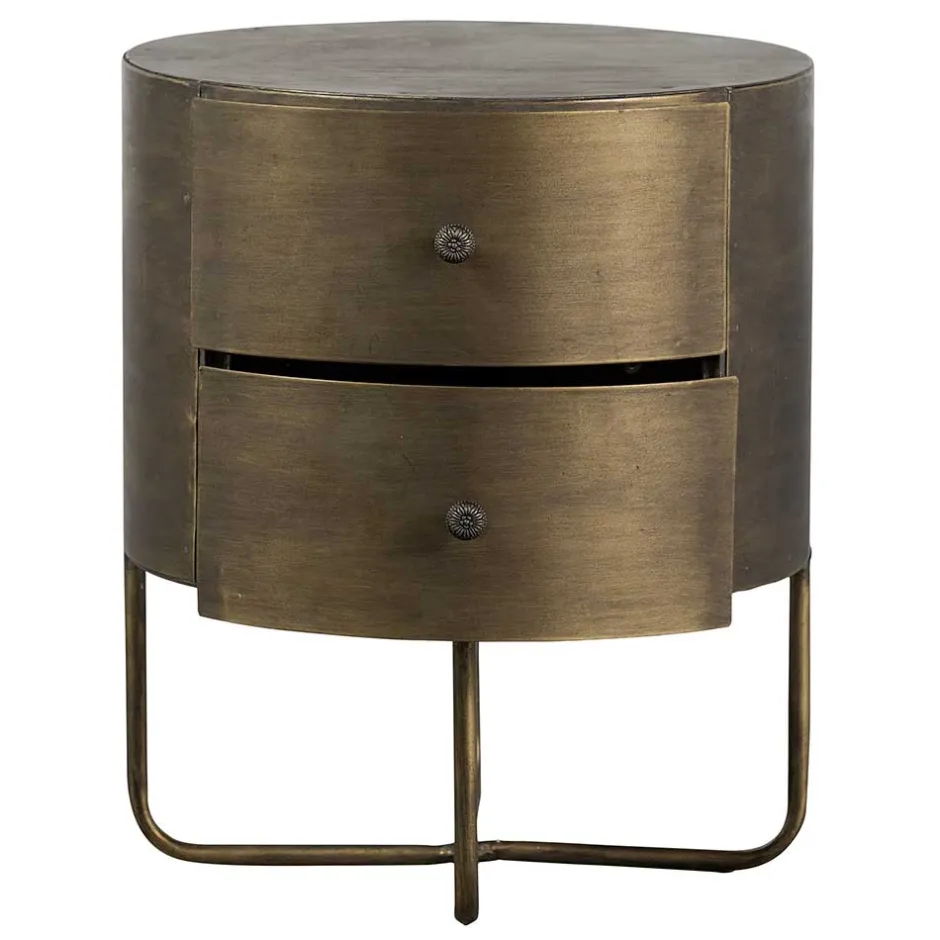 Pharao24 Runder Nachttisch Pencras> Nachtkommoden|Nachttisch