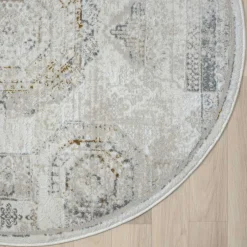 Teppiche*Pharao24 Runder Teppich Abelcaso