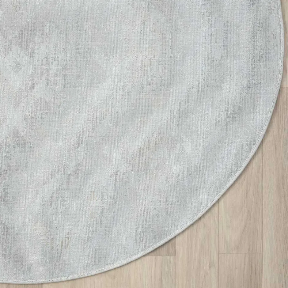 Teppiche*Pharao24 Runder Teppich hell Seen