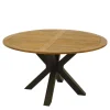 Küchentisch|Massivholztische*Pharao24 Runder Terrassentisch Miaoli