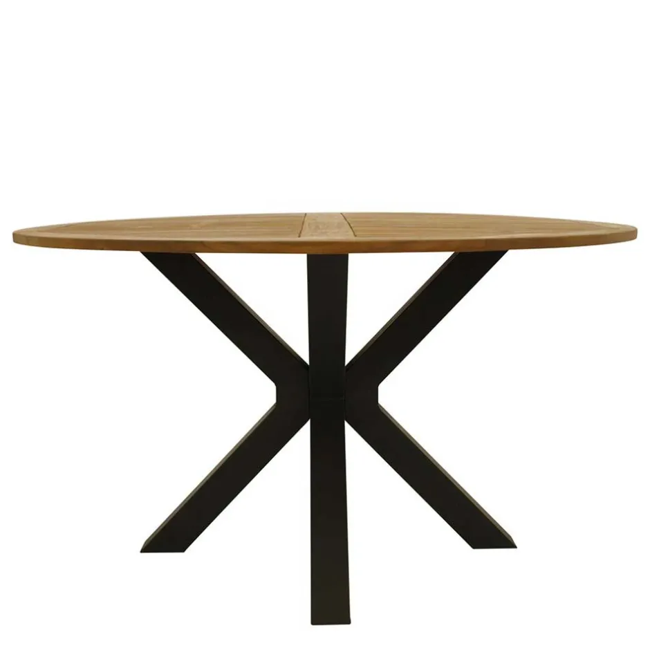 Küchentisch|Massivholztische*Pharao24 Runder Terrassentisch Miaoli