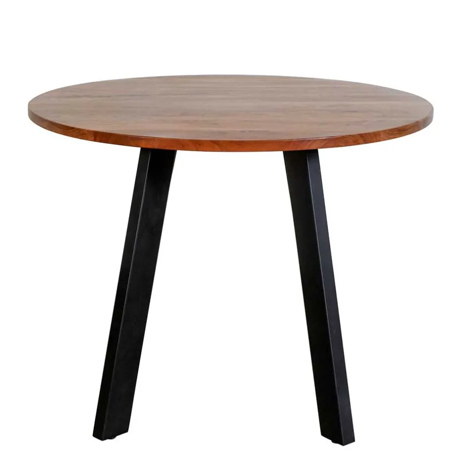 Küchentisch|Massivholztische*Pharao24 Runder Tisch Donzai