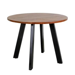 Küchentisch|Massivholztische*Pharao24 Runder Tisch Donzai