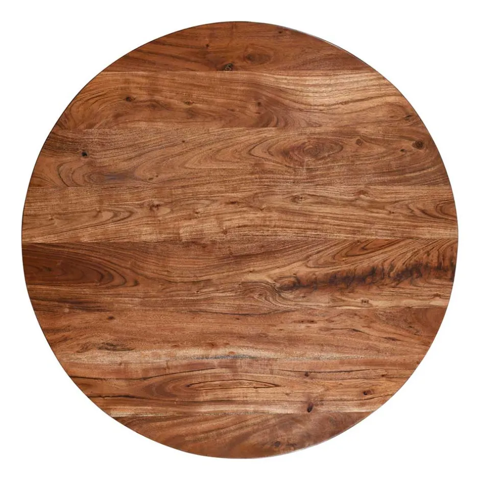 Küchentisch|Massivholztische*Pharao24 Runder Tisch Donzai