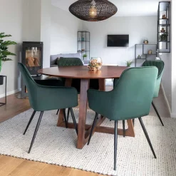 Pharao24 Runder Tisch und Stühle Sidaliva> Tisch Mit Stühlen|Esszimmer Sets