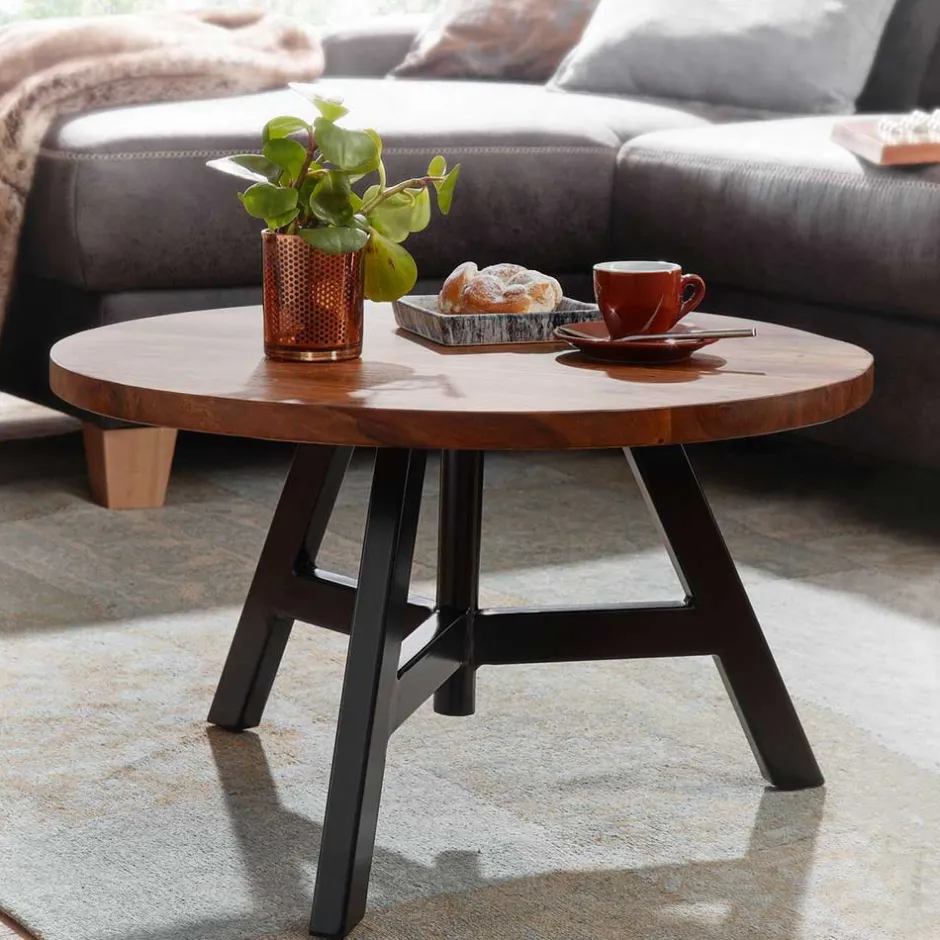 Beistelltische|Couchtische*Pharao24 Runder Wohnzimmer Tisch Ceolata