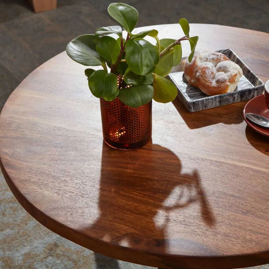 Beistelltische|Couchtische*Pharao24 Runder Wohnzimmer Tisch Ceolata