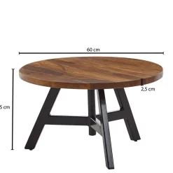 Beistelltische|Couchtische*Pharao24 Runder Wohnzimmer Tisch Ceolata