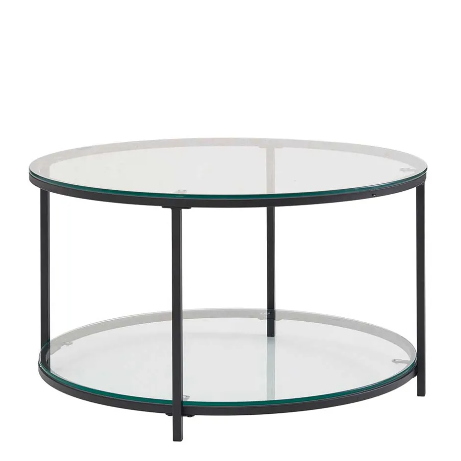 Beistelltische|Couchtische*Pharao24 Runder Wohnzimmertisch Ovestica
