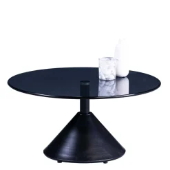 Glastische*Pharao24 Runder Wohnzimmertisch Patrosan