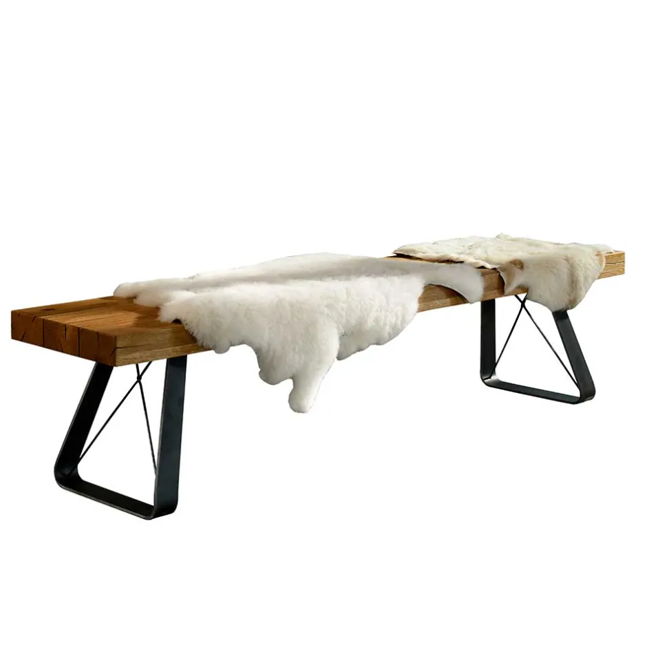 Küchenbank|Holzbänke*Pharao24 Rustikale Essbank Lozar