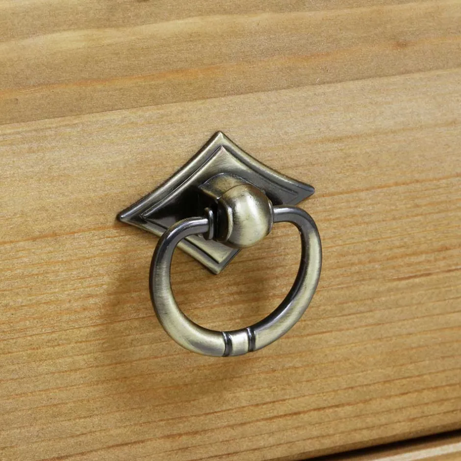 Pharao24 Rustikales Bett Slavira> Massivholzmöbel|Funktionsbetten