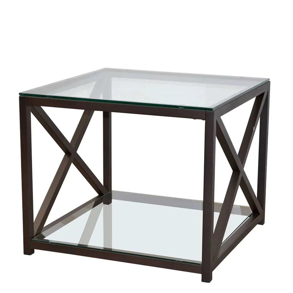 Glastische*Pharao24 Salontisch modern Gilberta