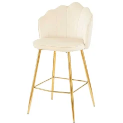 Barmöbel|Barhocker*Pharao24 Samt Barhocker Mauritiuss