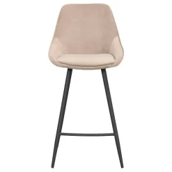 Barmöbel|Küchenhocker*Pharao24 Samt Barstuhl Set Melona