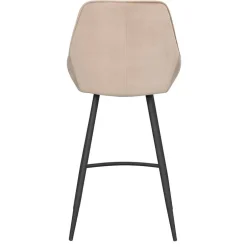 Barmöbel|Küchenhocker*Pharao24 Samt Barstuhl Set Melona